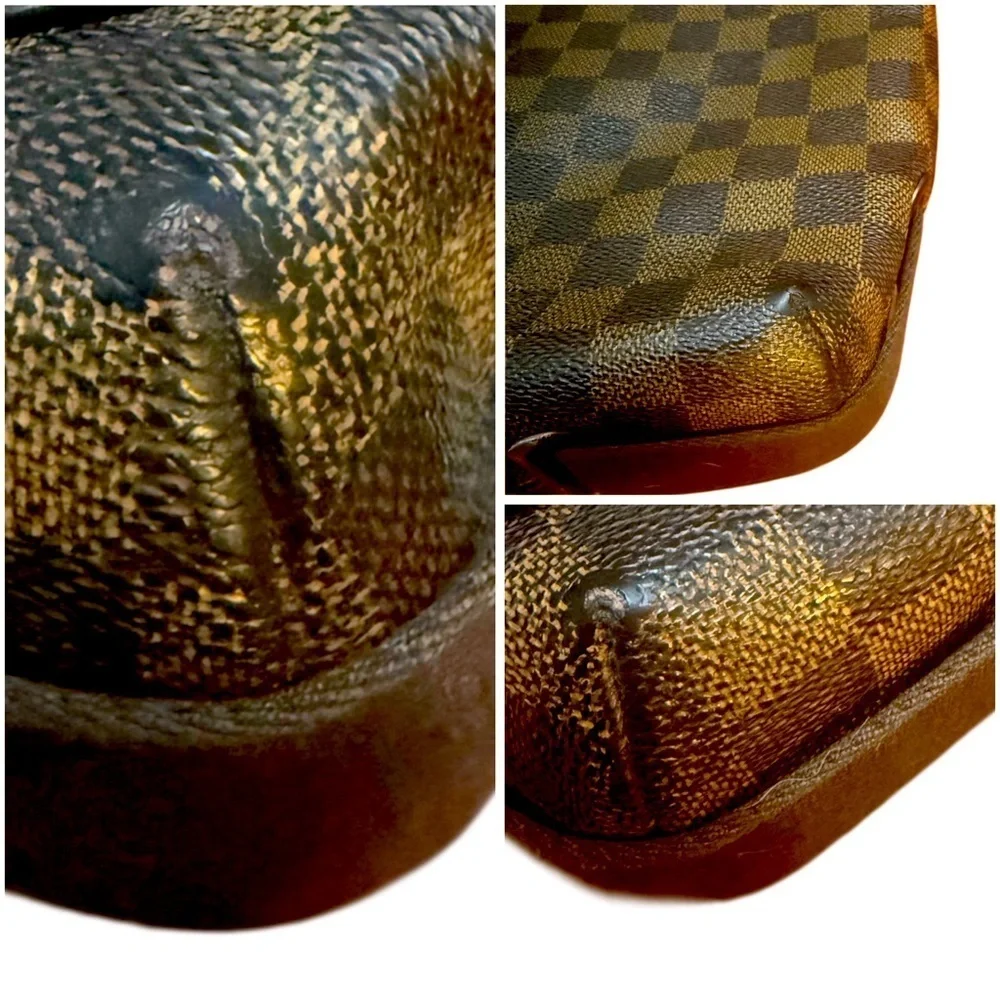 Louis Vuitton Damier Ebene Brooklyn Canvas Bag—2008 France